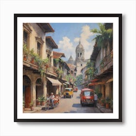 Old Manila Philippines 1.3 Art Print