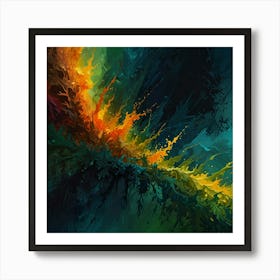 Abstract Painting 81 Art Print