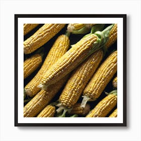 Sweetcorn As A Frame Perfect Composition Beautiful Detailed Intricate Insanely Detailed Octane Ren (2) Art Print