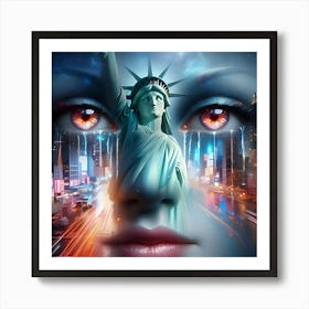 Statue Of Liberty 1 Art Print