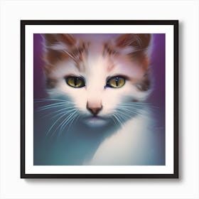 Cat Portrait Art Print