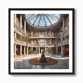 Nyc Museum Of Natural History Art Print