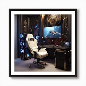 Gaming Room 2 Art Print