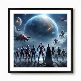 Avengers Art Print