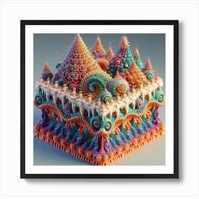 Fractal Art 8 Art Print