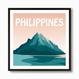 Philippines Bold Illustration Art Print