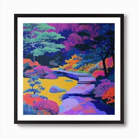 Colourful Gardens Japanese Friendship Garden Usa 2 Art Print