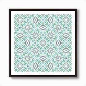 Tiled Pattern 1 Art Print