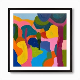 Abstract Park Collection Phoenix Park Dublin 1 Art Print