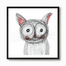 Happy Cat 1 Art Print