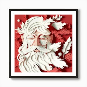 Santa Claus 6 Art Print