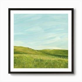 Green Grass 1 Art Print