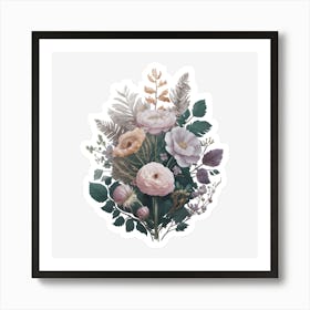 Bouquet Of Flowers 10 Art Print