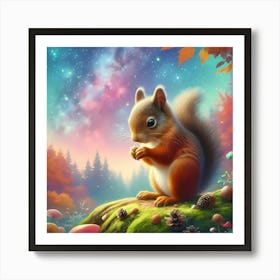 Creative Wild Animal Representation 92 Art Print