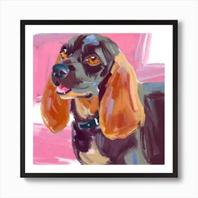 Cocker Spaniel 02 Art Print