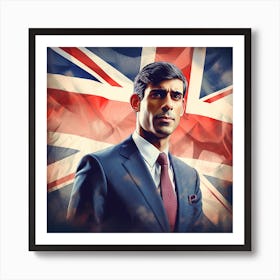 British Flag 3 Art Print