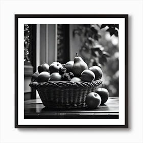 Basket Of Fruit 19 Art Print