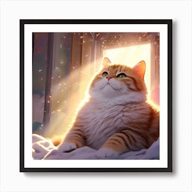 Kitty Cat Art Print