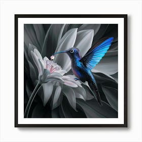 Hummingbird Art Print