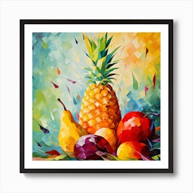 Fruit Painting 4 Art Print