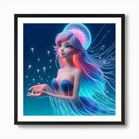 Mermaid 1 Art Print