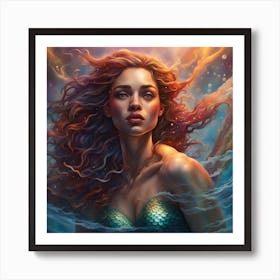 mermaid Art Print