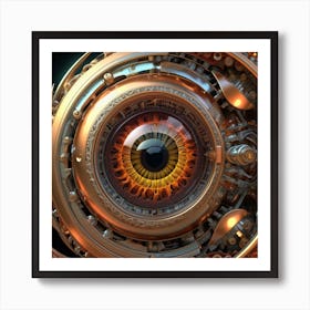 Eye Of The Machine 4 Art Print