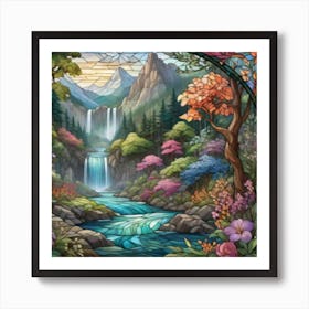 Waterfall Art Print