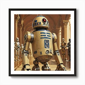 Star Wars R2d2 Art Print