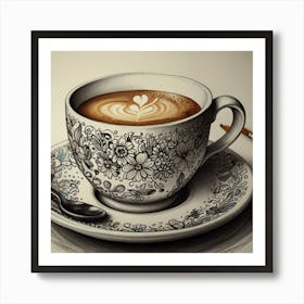 Coffee Cup Art Print