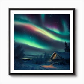 Aurora Borealis 2 Art Print