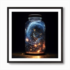Milky Way In A Jar 2 Art Print