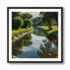 River 1 Art Print