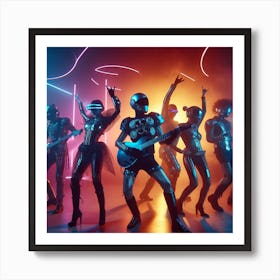 Daft Punk Art Print