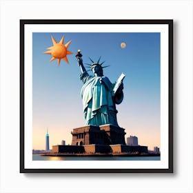 Statue Of Liberty 5 Art Print