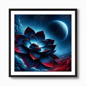 Lotus Flower 36 Art Print