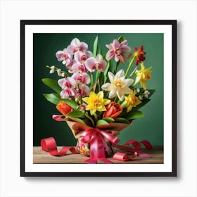 Bouquet Of Flowers 11 Art Print