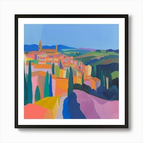 Abstract Travel Collection Florence Italy 6 Art Print