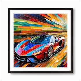 Sports Car 8 Art Print