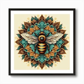 Buzzy Bee Art Print