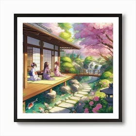 Japanese Garden 9 Art Print