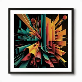 Abstract Painting 3 Art Print