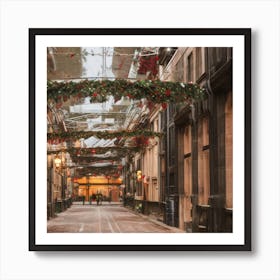 Christmas In London Art Print