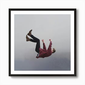 Man Falling In The Air Art Print