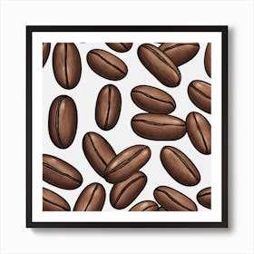 Coffee Beans 248 Art Print