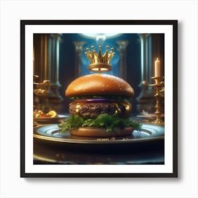 Burger King Art Print