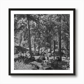 Klamath Falls, Oregon, Picnickers By Russell Lee Art Print