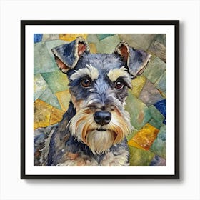 Schnauzer Art Print