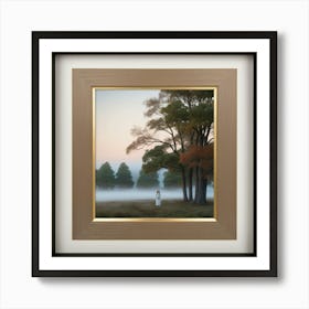 Foggy Mist Art Print