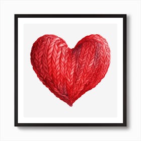 Heart Of Yarn 20 Art Print